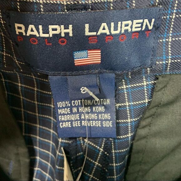 Y2K Ralph Lauren Sport Hi Rise Plaid Trouser - Picture 6 of 8